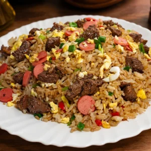 Arroz chaufa de carne